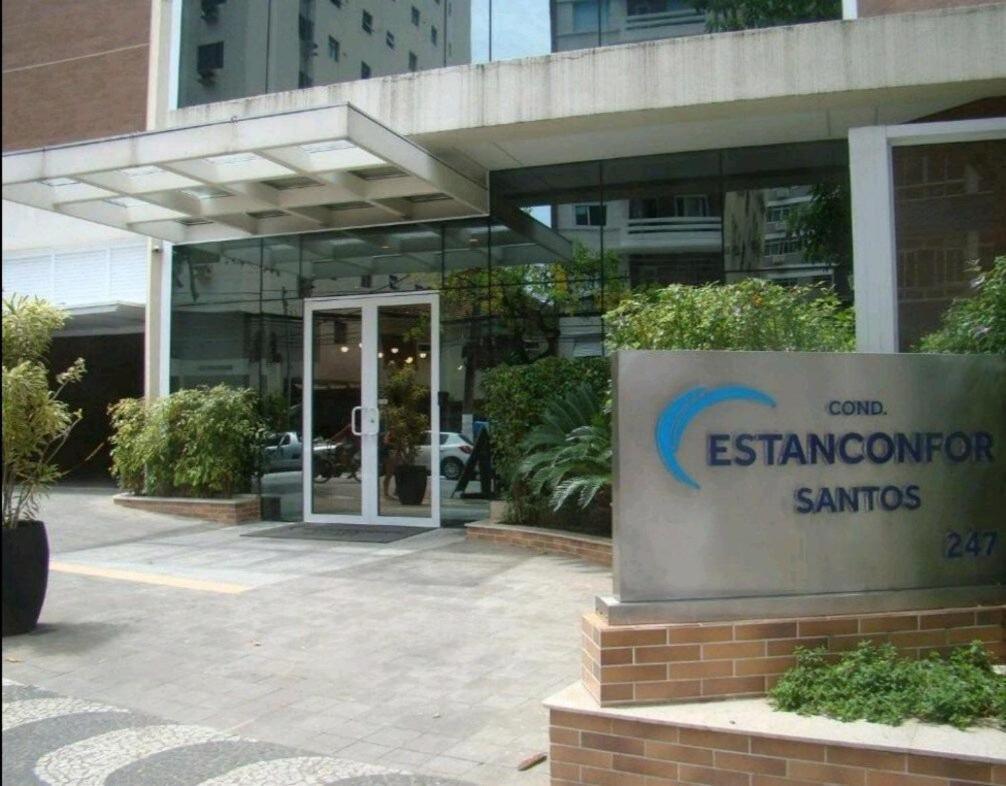 Estanconfor Praia Santos Ac Garagem Sacada Fechada المظهر الخارجي الصورة